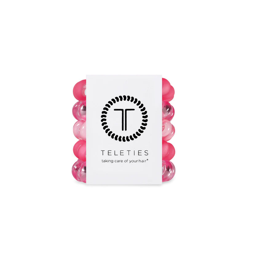Teleties Tiny Hair Ties - Pretty in Pink