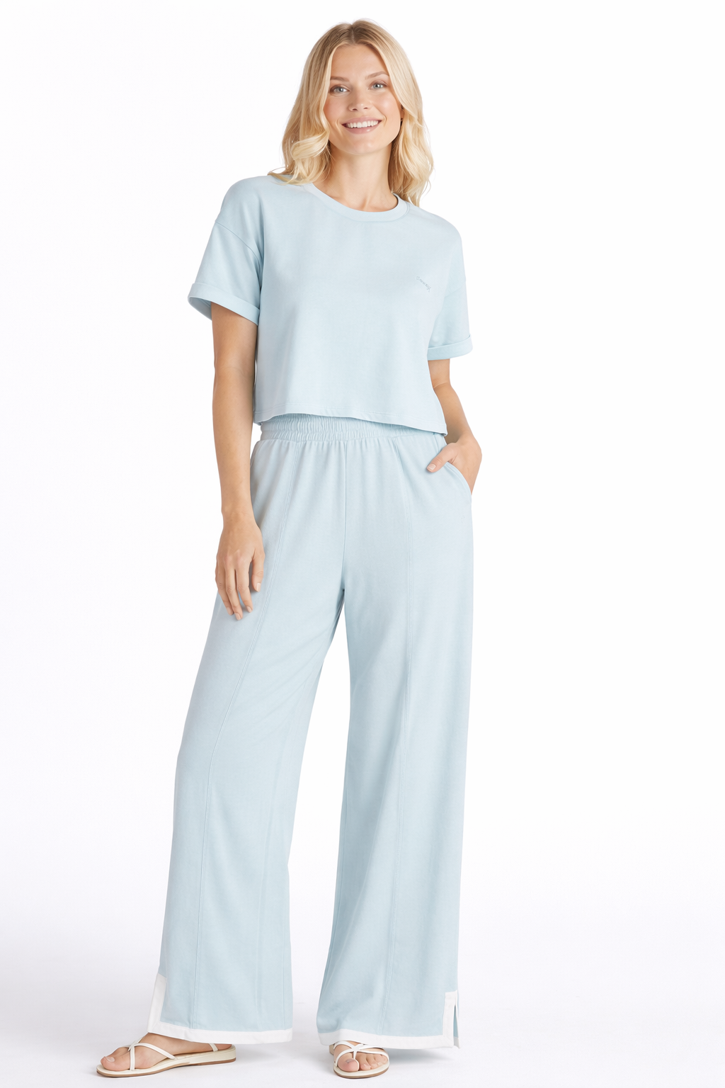 Simply Southern Lounge Pants - Robins Egg