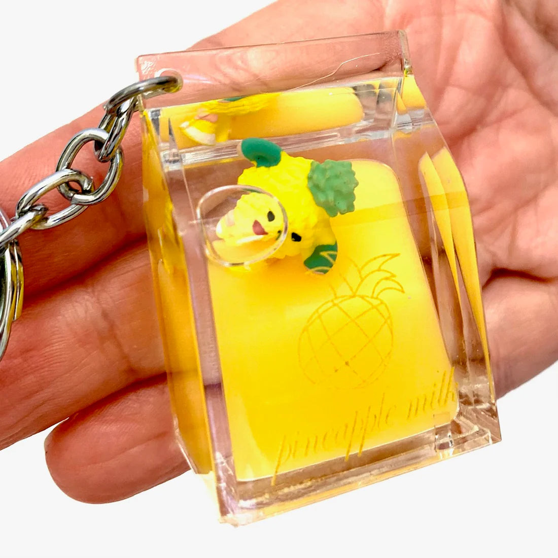 Fruit Carton Floaty Keychain