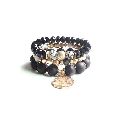 Kylie Black Bracelet