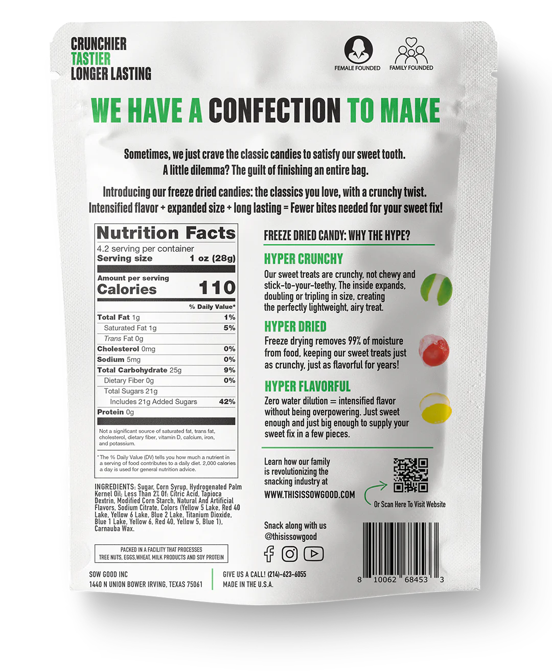 Freeze Dried Rainbow Bites