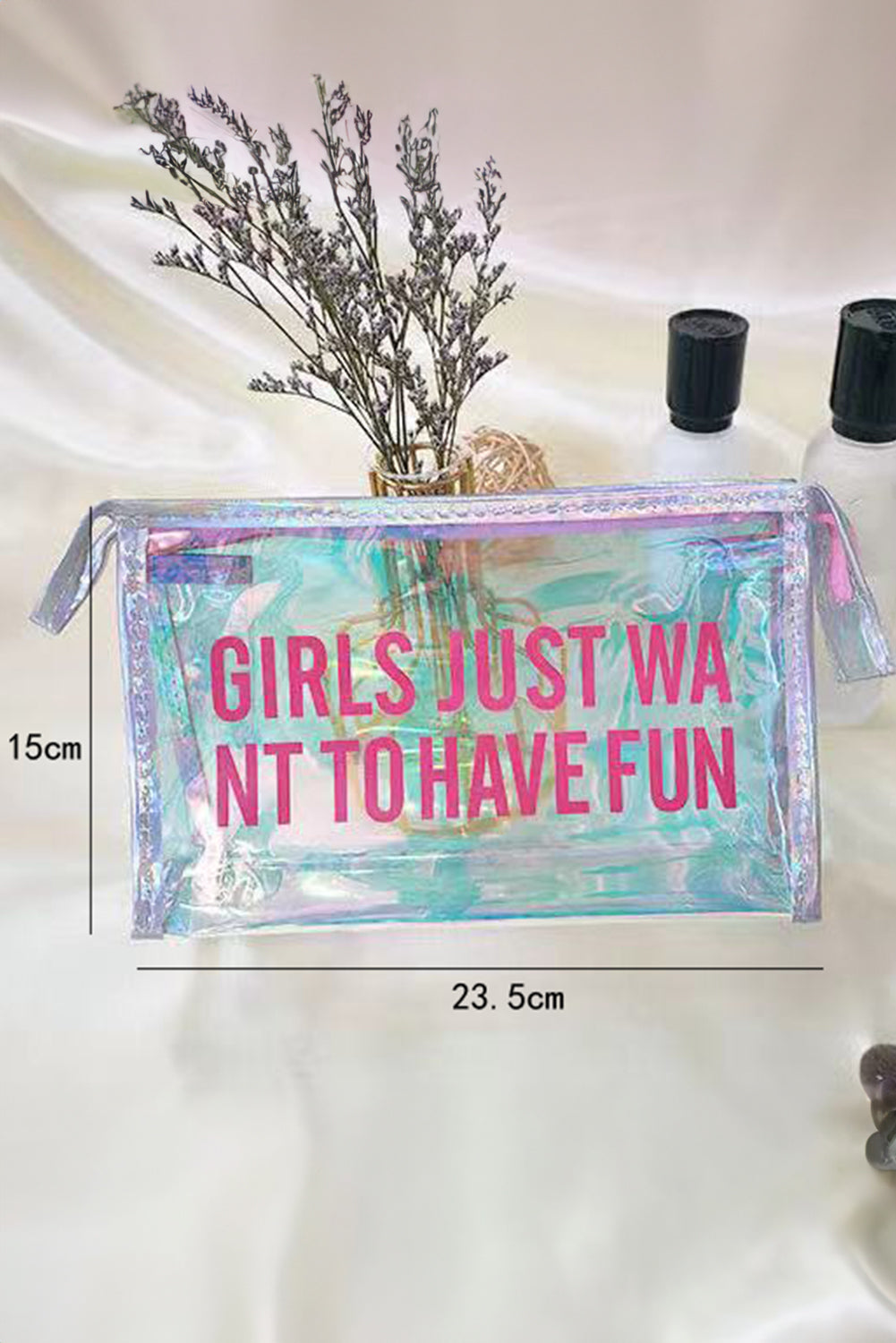 "Girls Just Want to Have Fun" Makeup Bag