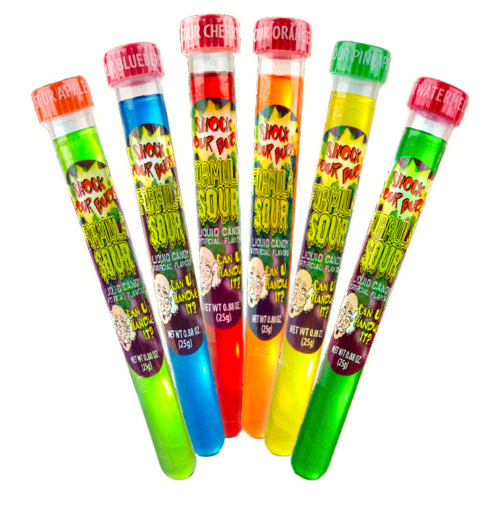 Formula Sour Liquid Test Tube Candy