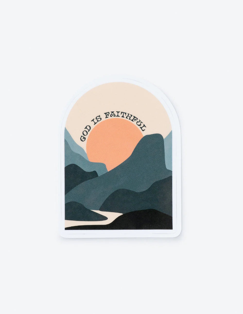 God Is Faithful Sticker