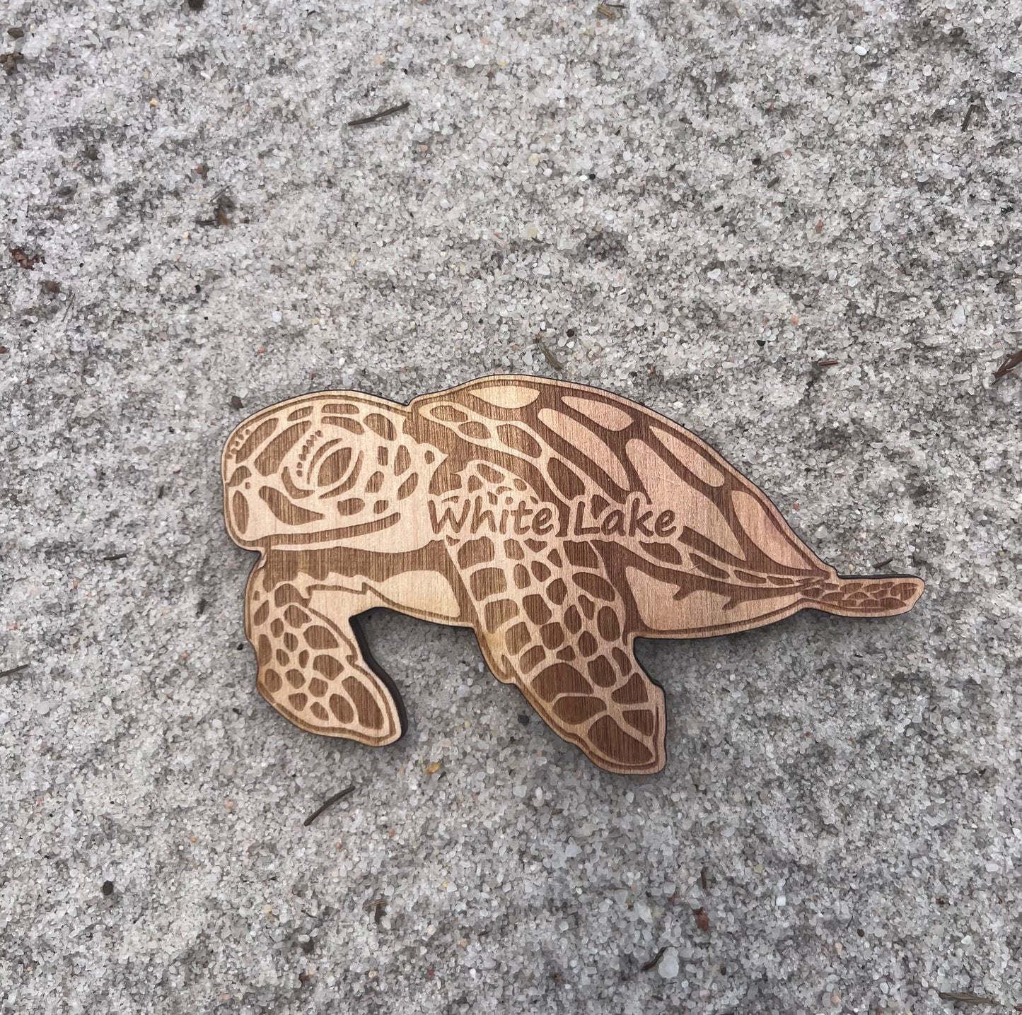 White Lake Magnet - Sea Turtle
