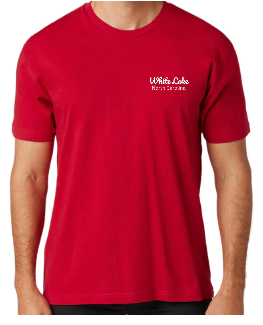 White Lake Vintage Skier Short Sleeve Tee