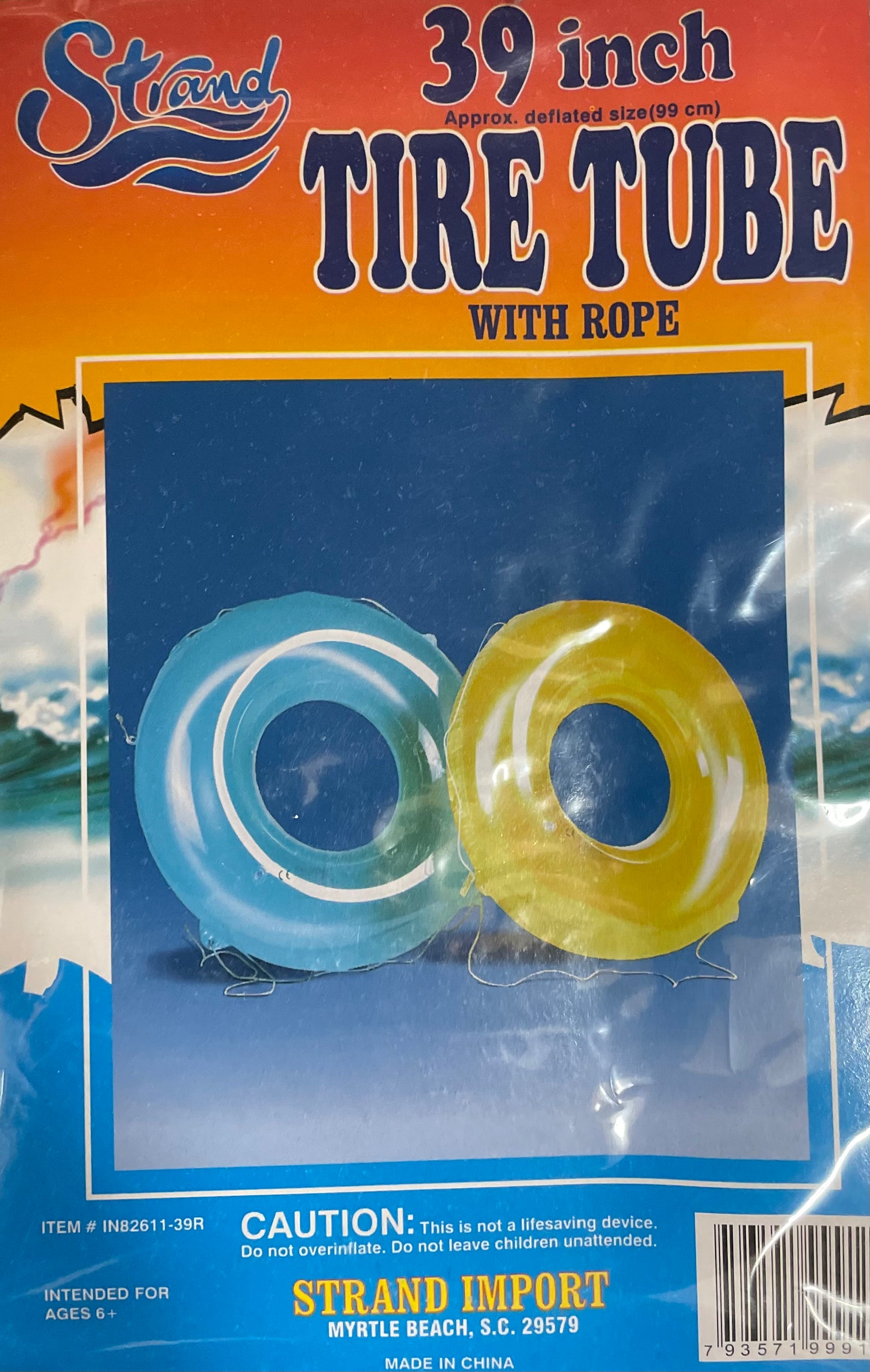 ST 39” Tire tube with Rope