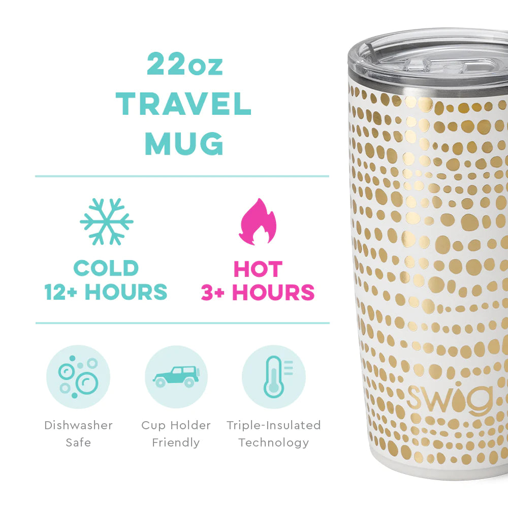 Swig Glamazon Gold Travel Mug 22oz