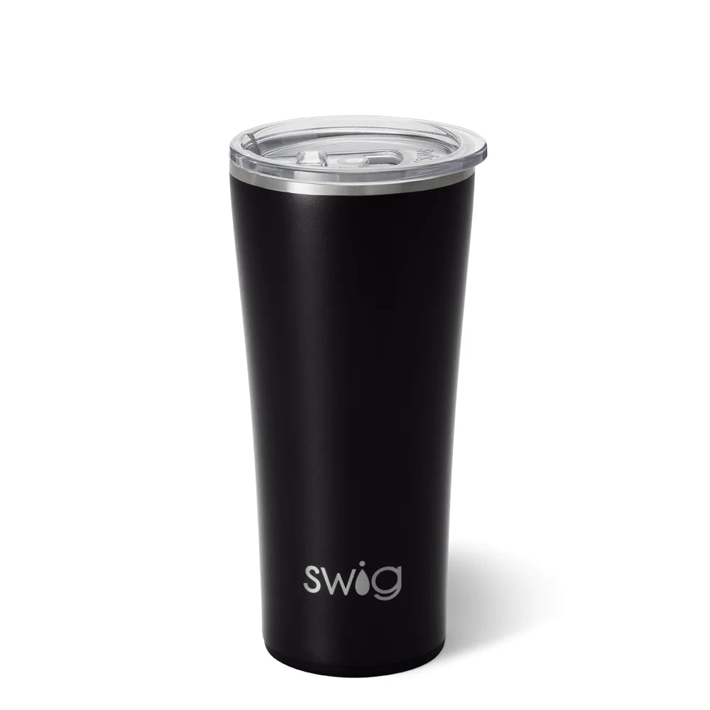 Swig Black Tumbler 22oz