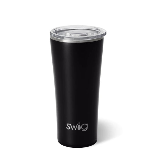 Swig Black Tumbler 22oz