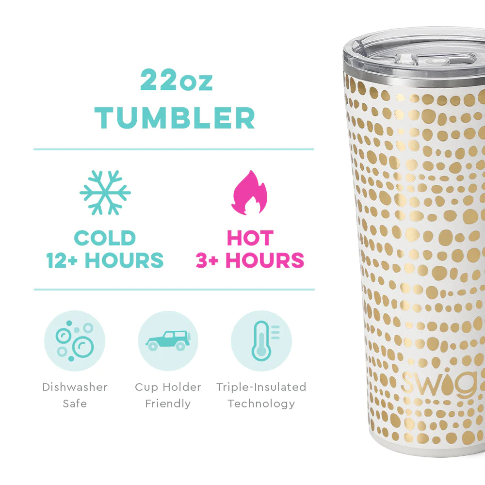 Swig Glamazon Gold Tumbler 22oz