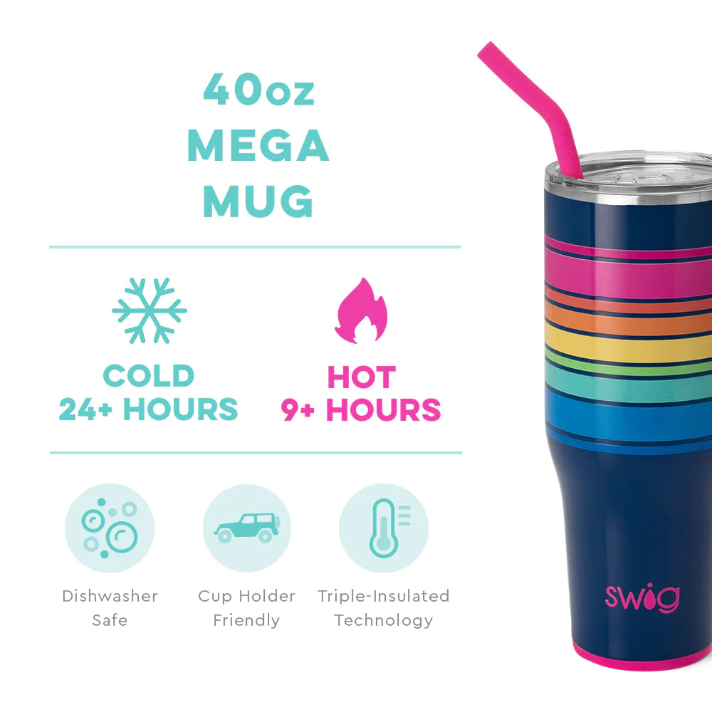 Swig Electric Slide Mega Mug 40oz