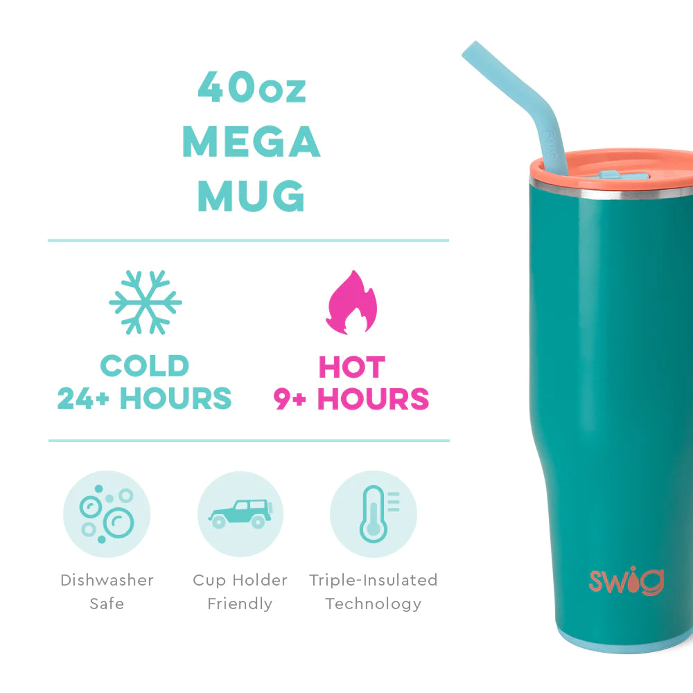 Swig Peak Season Mega Mug 40oz