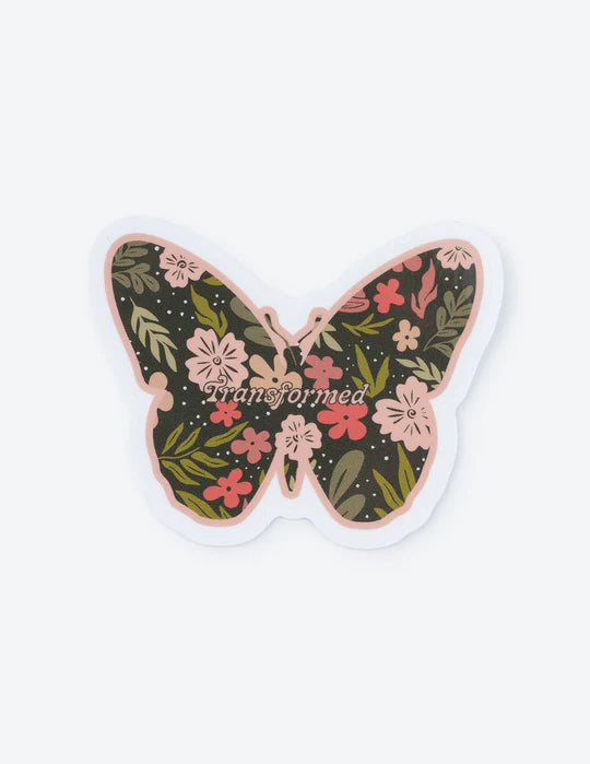 Transformed Butterfly Sticker