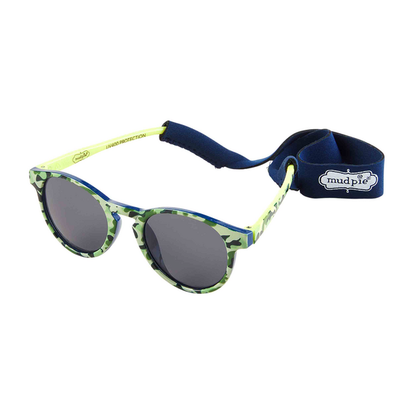 Toddler Boy Sunglasses & Strap Set