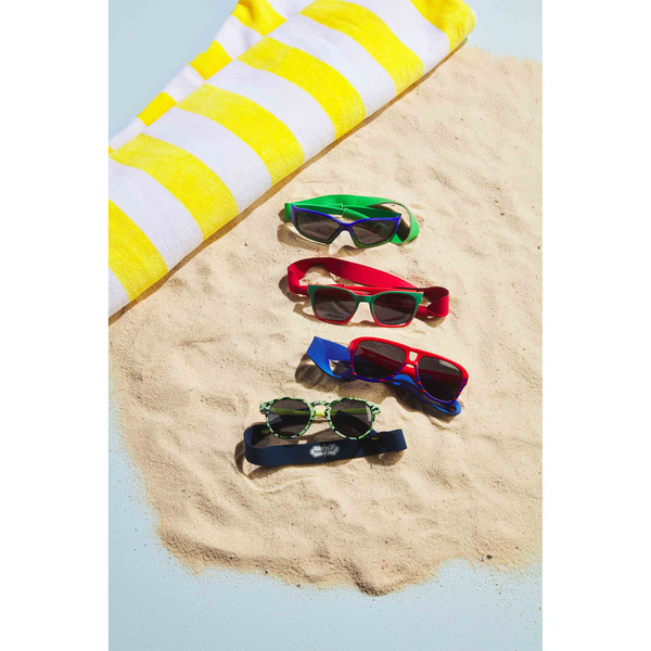 Toddler Boy Sunglasses & Strap Set