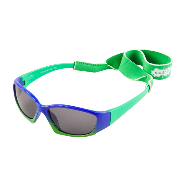 Toddler Boy Sunglasses & Strap Set