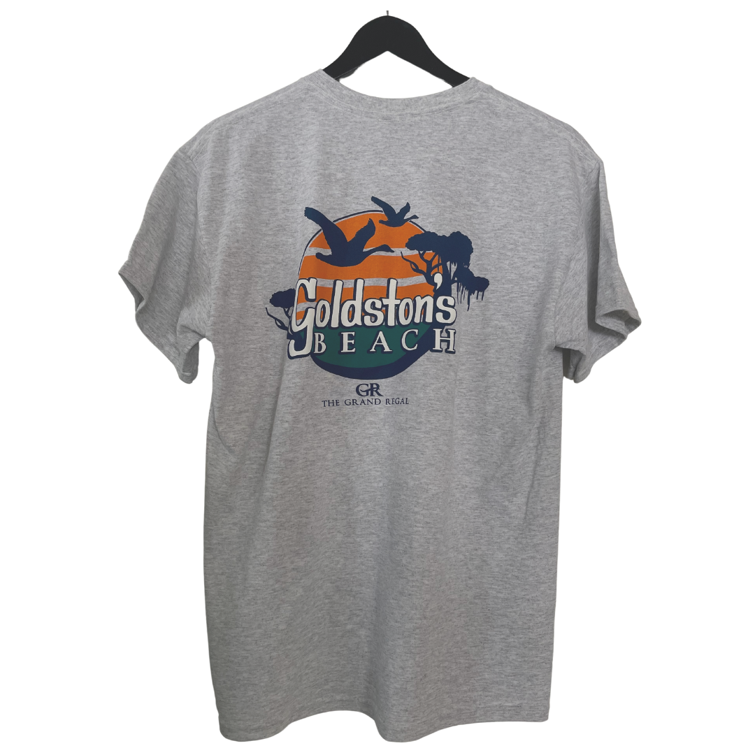 Goldston's Beach Short Sleeve Tee - Gray
