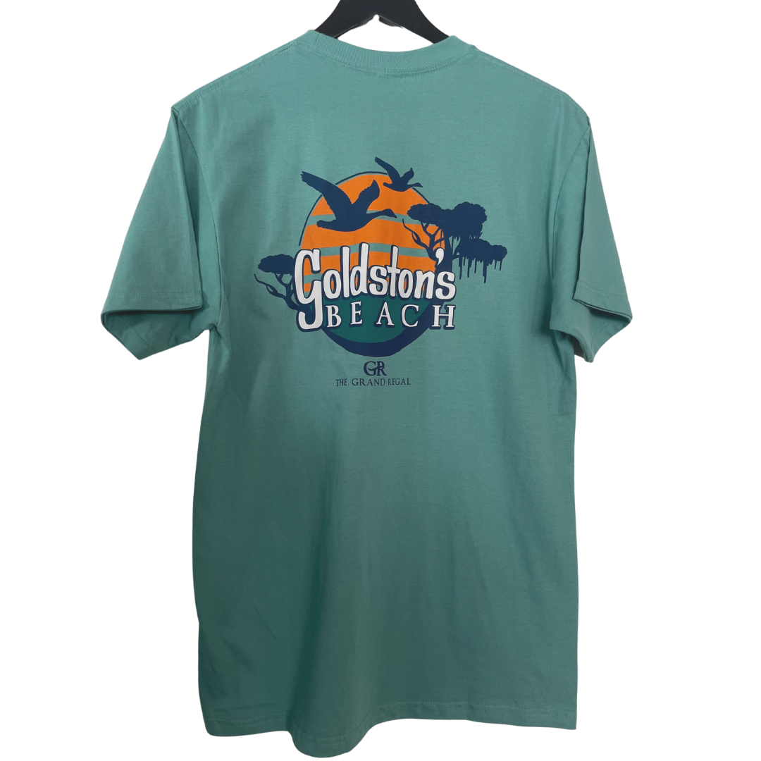 Goldston's Beach Short Sleeve Tee - Teal
