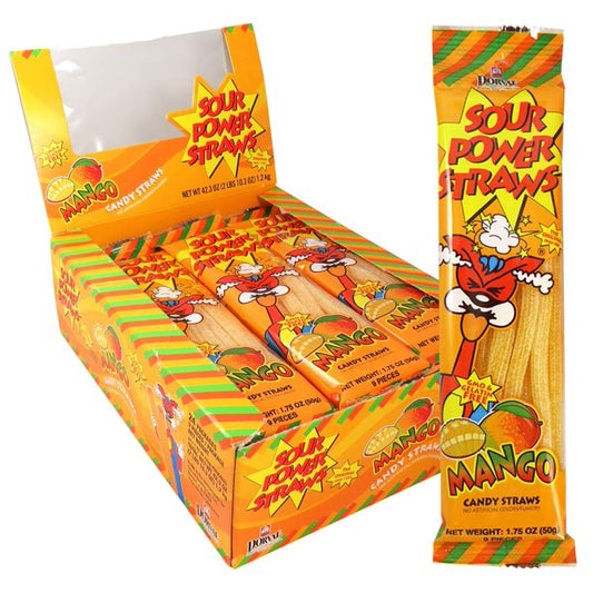 Sour Power Straws Mango