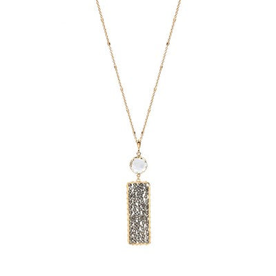 Avant Gold Hematite Necklace