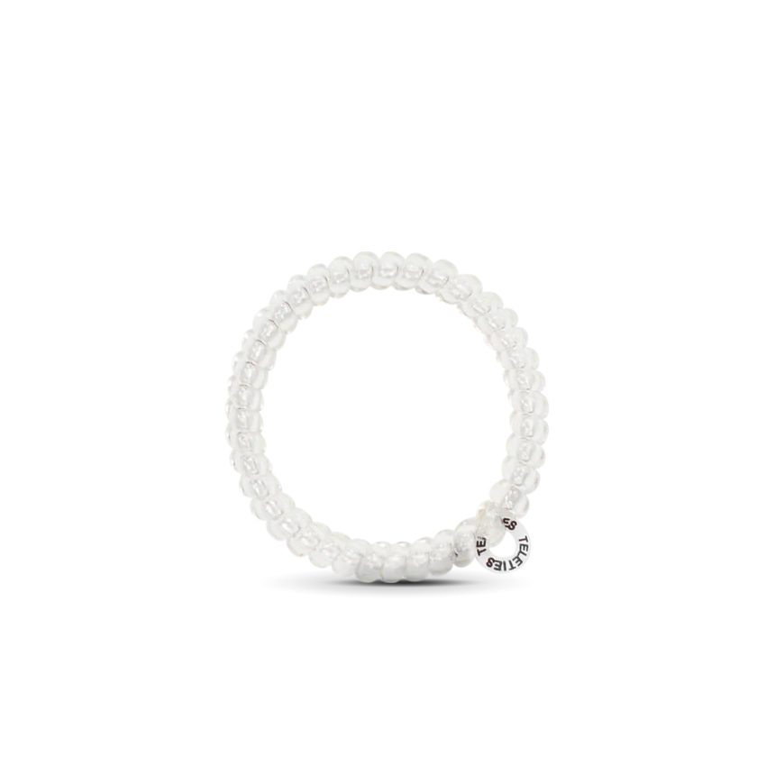 Teleties Small Hair Ties - Crystal Clear
