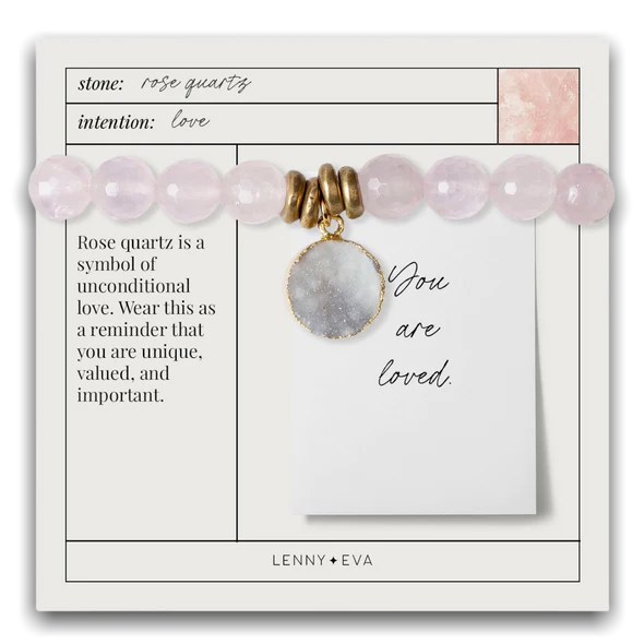 Gemstone Bracelet Rose Quartz