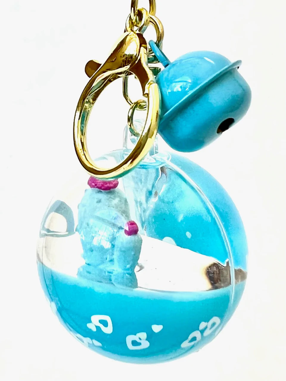 Cactus Floaty Charm Keychain