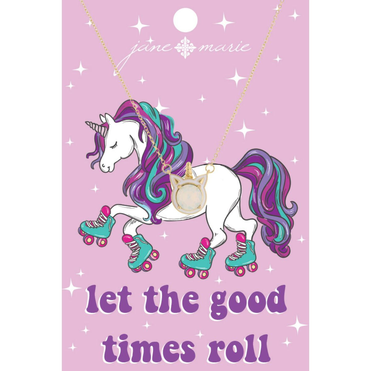 Kids Crystal Necklace - Let the Good Times Roll