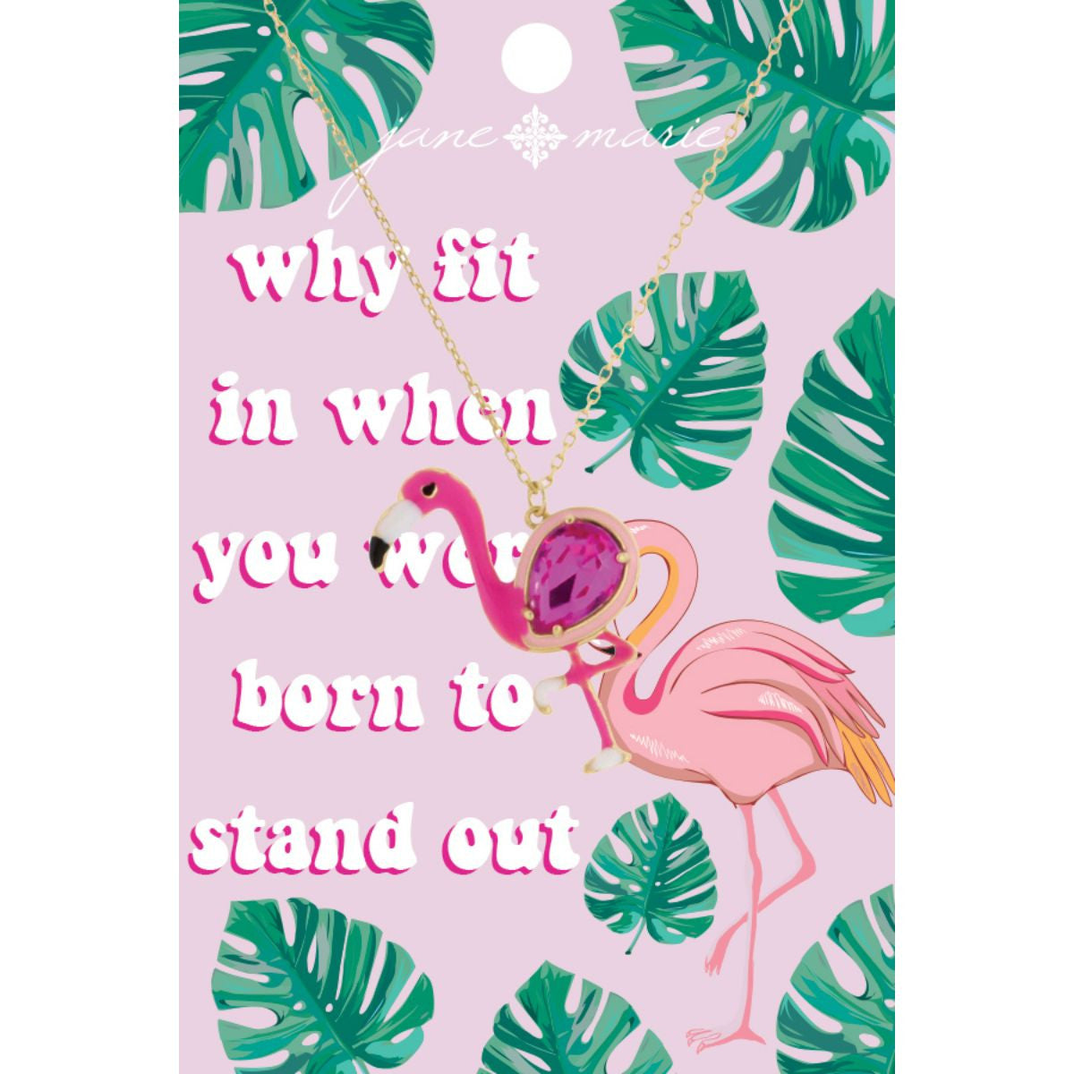 Kids Crystal Necklace - Born to Stand Out