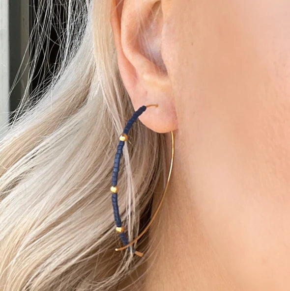 The Confetti Earring - Olive