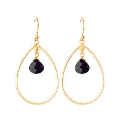 Robin Jet Earrings