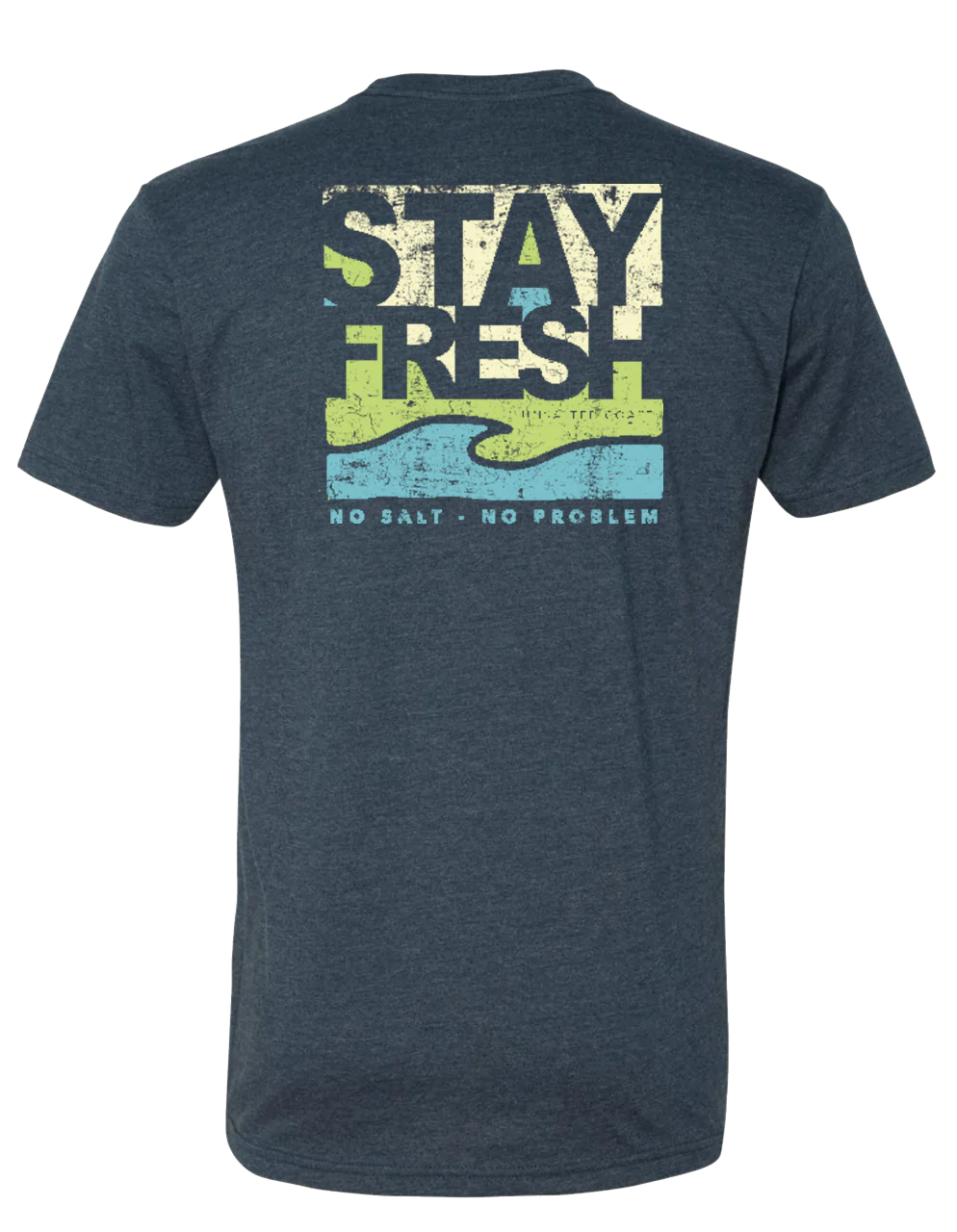 Stay Fresh Navy Short Sleeve Tee