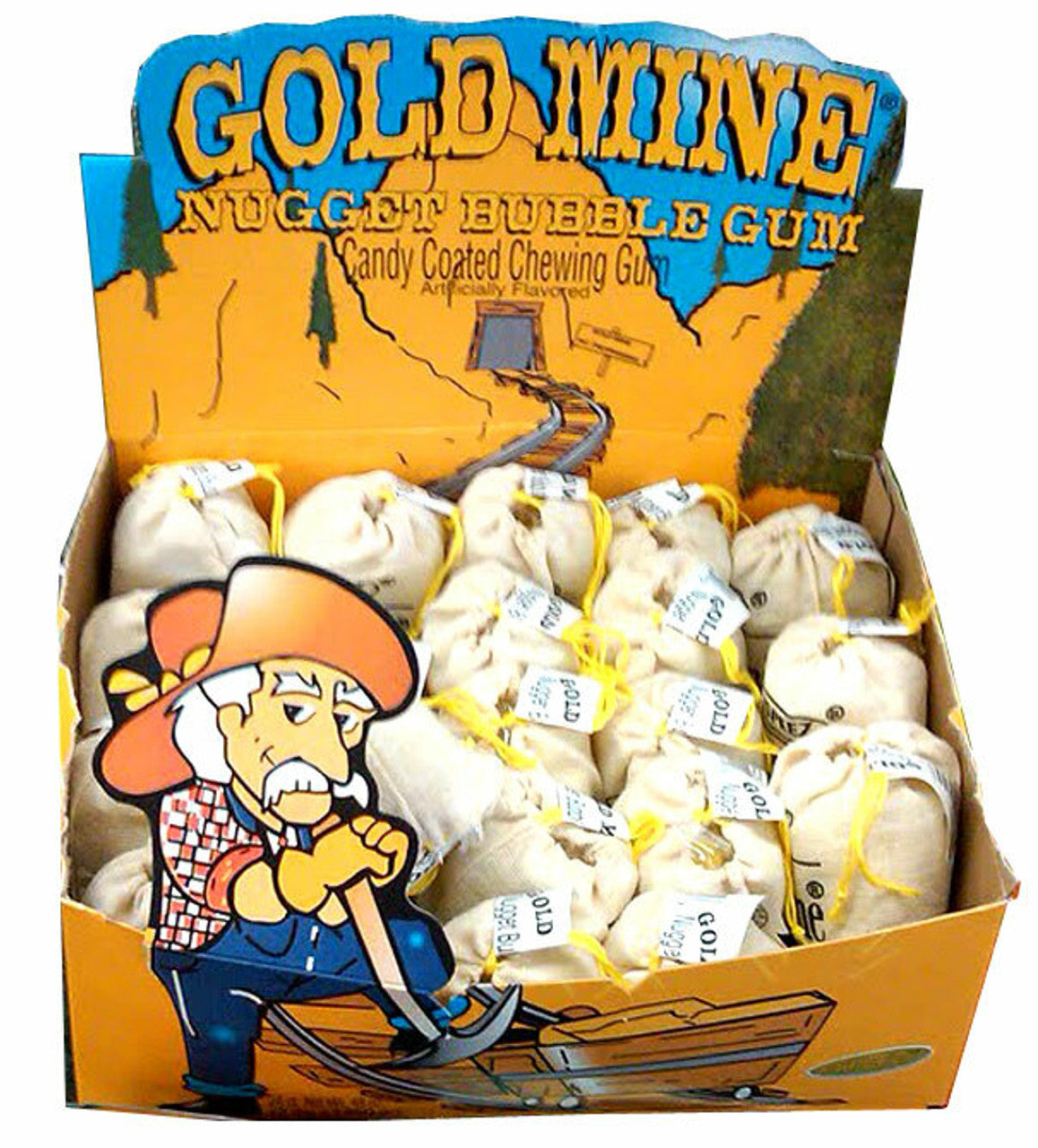 Gold Mine Nugget Bubble Gum