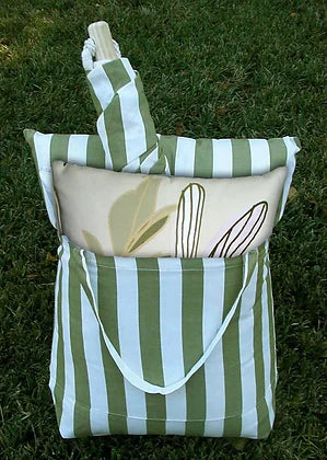 Fresh Lime Swing with Spring Bouquet