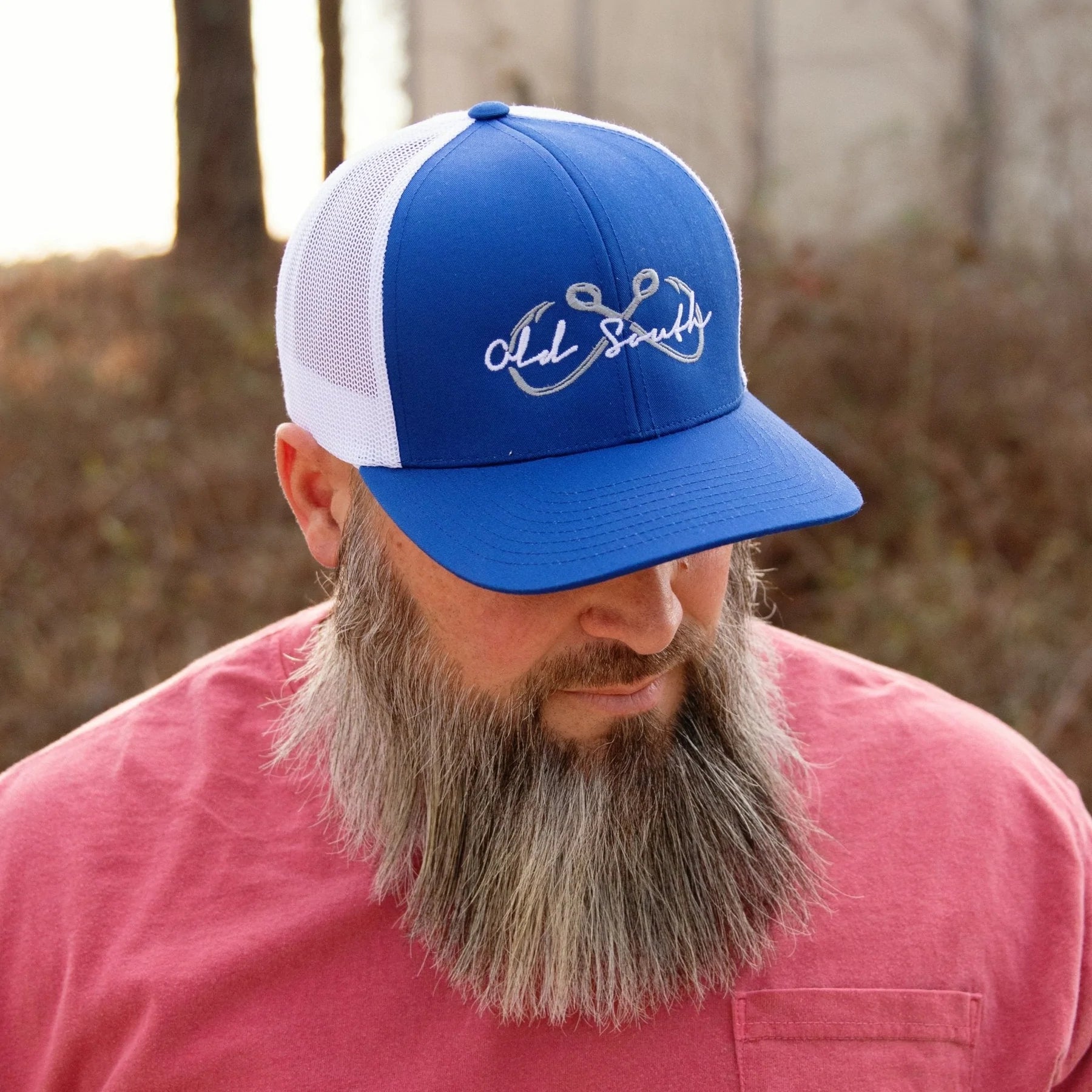 Old South Double Hook - Trucker Hat – The Wake Shop