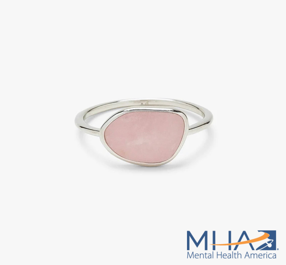 Pura Vida Mental Health Gemstone Ring