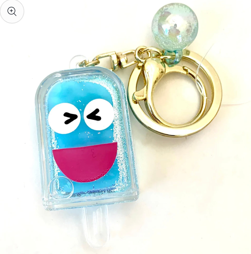 Popsicle Face Keychain