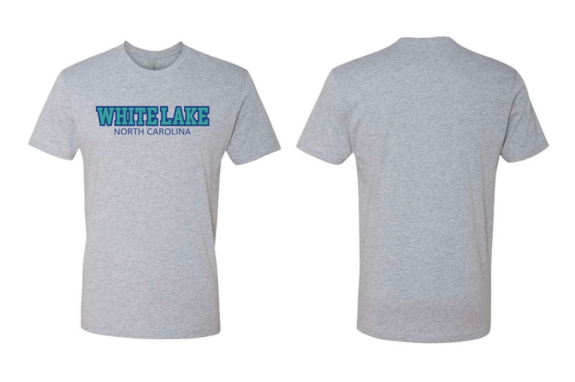 White Lake University Font Short Sleeve Tee