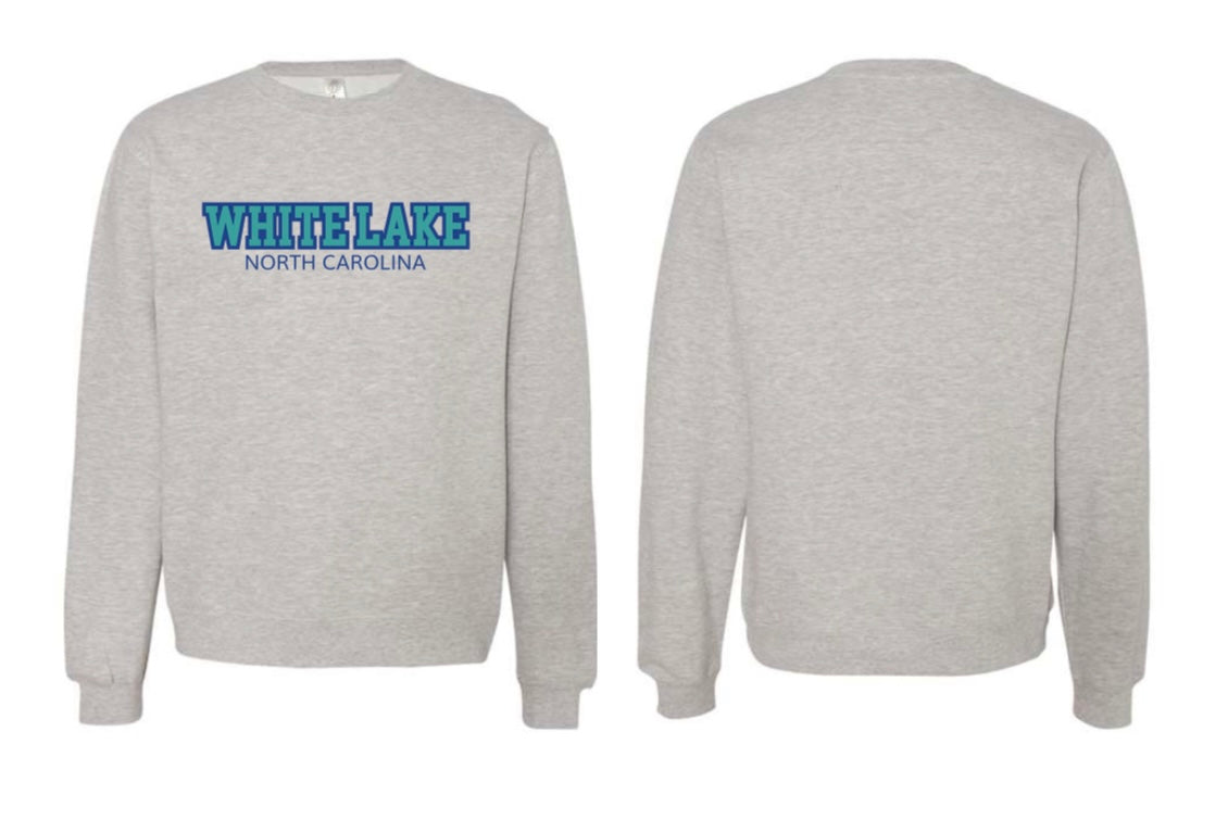 White Lake University Print Crewneck