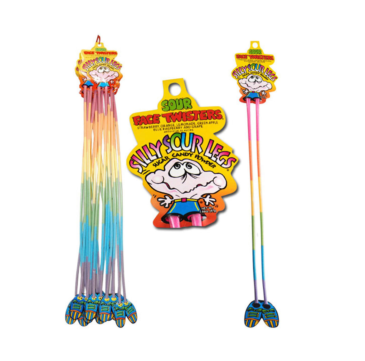 Silly Sour Legs Powder Candy