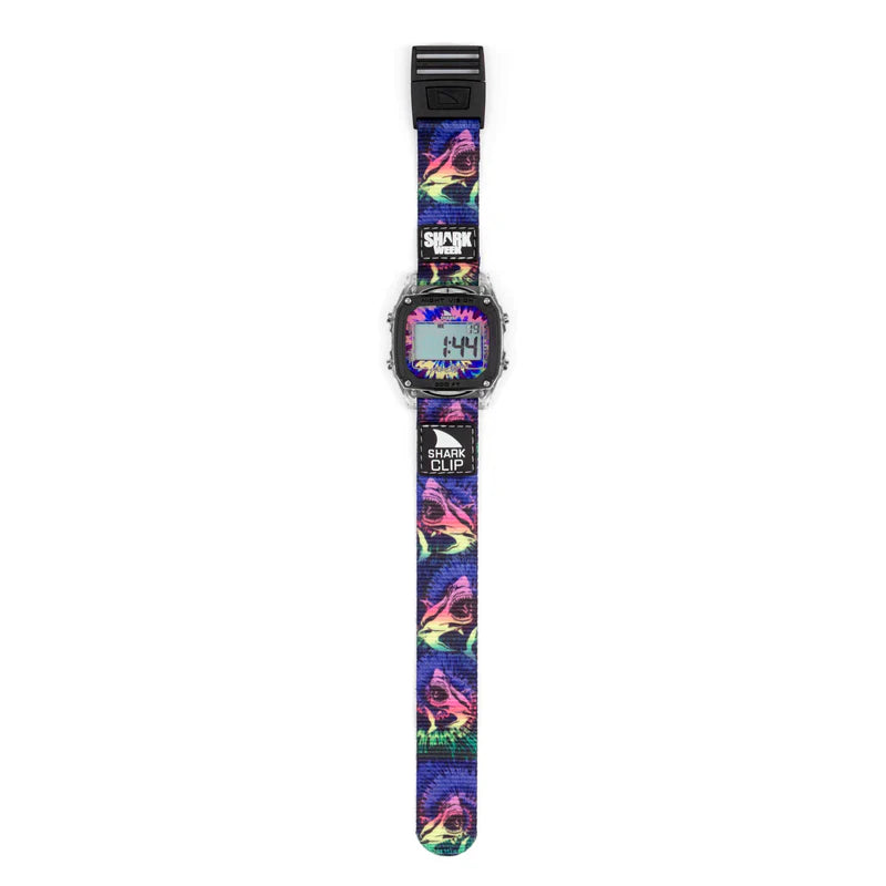 Shark Classic Clip Shark Week Tie-dye Megalodon
