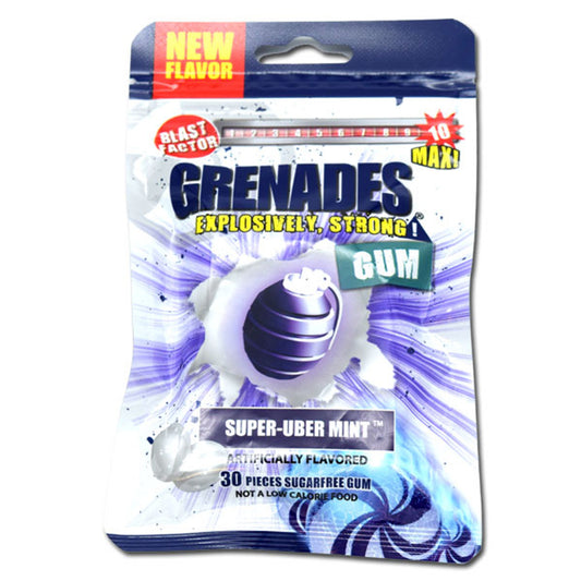 Grenades Gum - Super-Uber Mint
