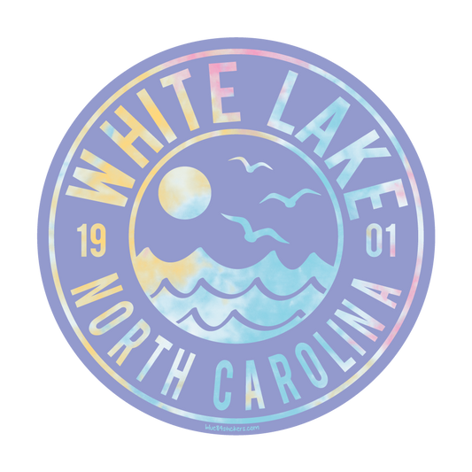 White Lake Sticker - Maisie Seagulls
