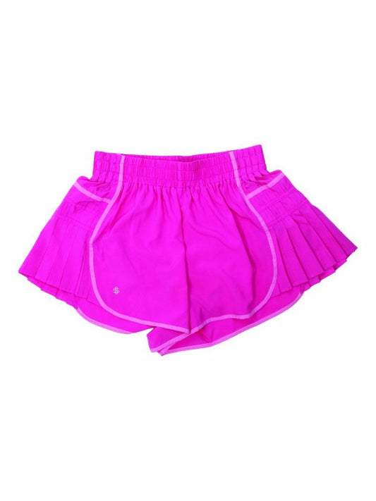 Simply Southern Pleated Short - Hot Pink