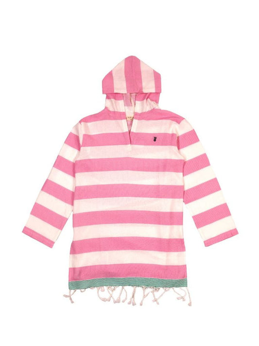 Women's Pink Striped Coverup