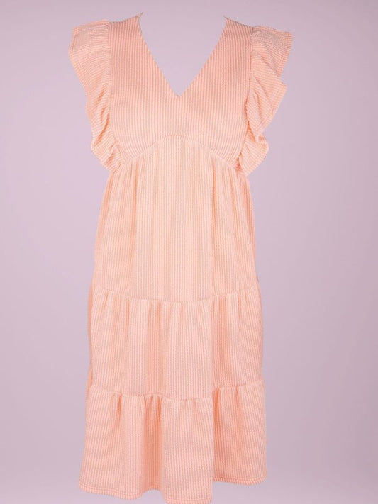 Simply Southern Knit Dress - Coral
