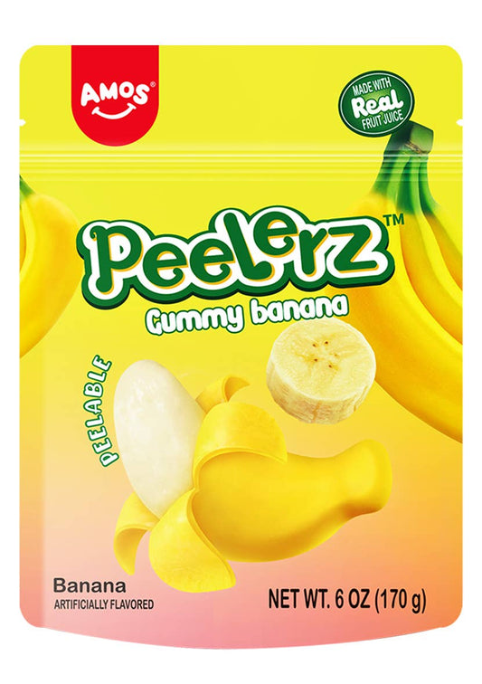 Amos Peelerz Gummy Banana