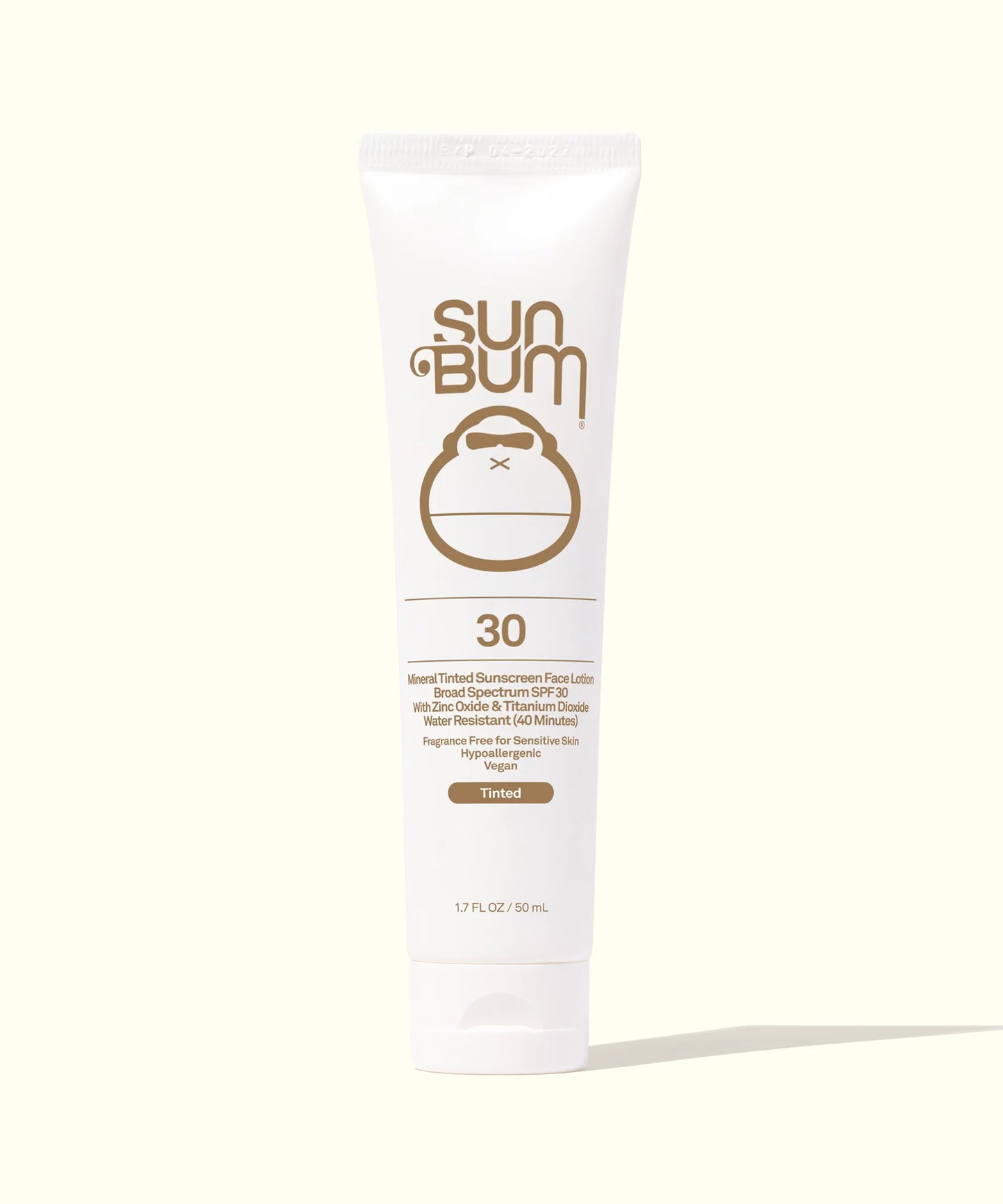 Sun Bum Mineral 30 Tinted Sunscreen Face Lotion