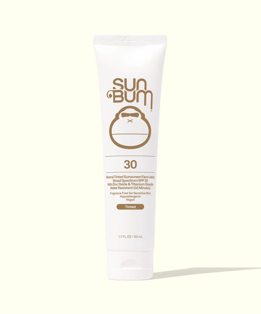 Sun Bum Mineral 30 Tinted Sunscreen Face Lotion